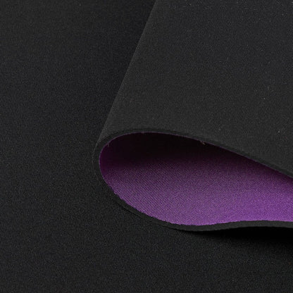 Tapis néoprène double face Mauve et Noir pour table de jeu ALEA.