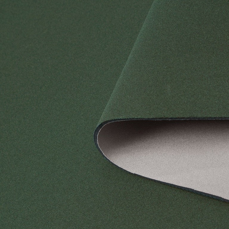 Tapis néoprène double face Olive-Argent pour table de jeu ALEA.